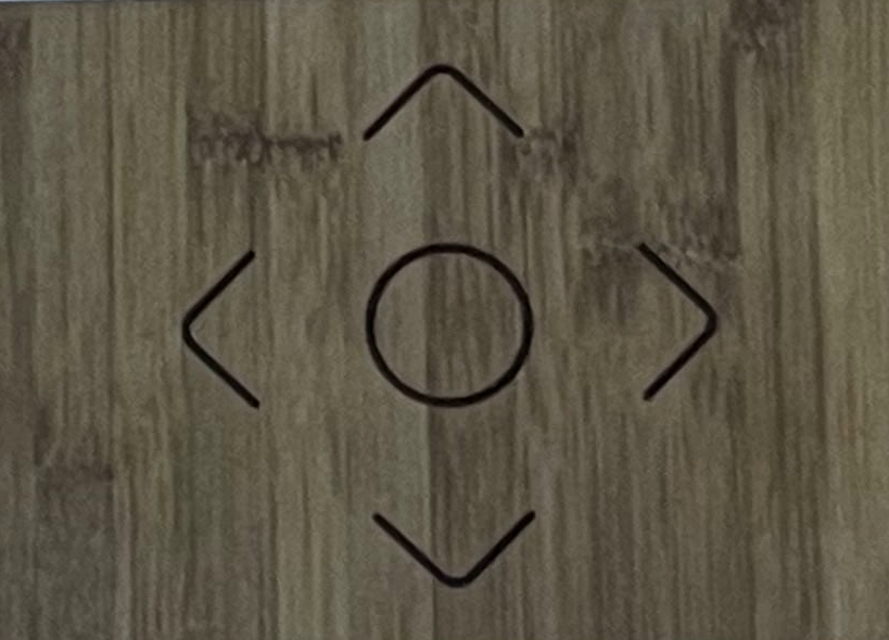 Bamboo – ovládání a pohyb v nabídce