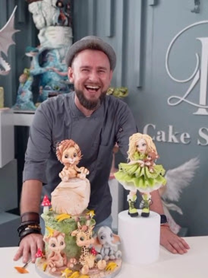 Modellieren von Zuckerfiguren mit Dionis