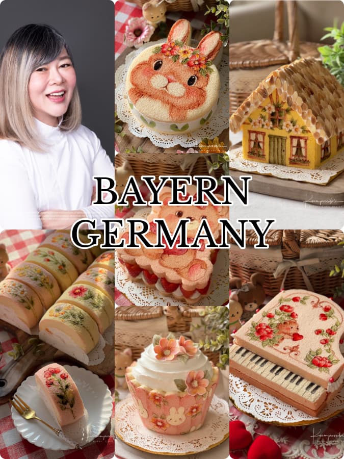 Zuckermalerei auf Torten mit Chef Keem